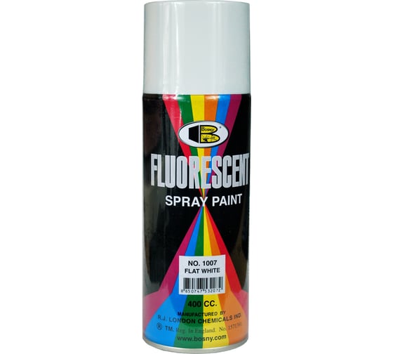 Изображение товара Специальная краска Bosny белый матовый 1007