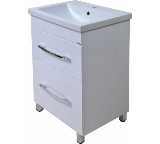Изображение товара Напольная тумба Emmy Рокард 60 2 ящика, под умывальник Como 60 310065
