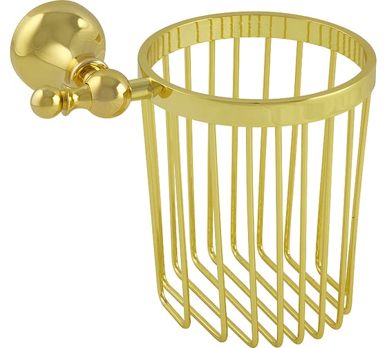Изображение товара Корзинка универсальная настенная GIALETTA золото
