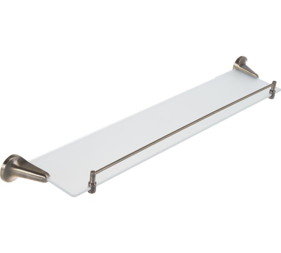 Изображение товара Полка с галереей Veragio Oscar 60 см, бронза, матовое стекло OSC-5211.BR