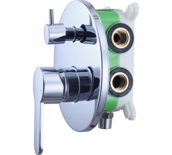 Изображение товара Встроенный смеситель Swedbe Platta 3 функциональный, в монтажном боксе 5521