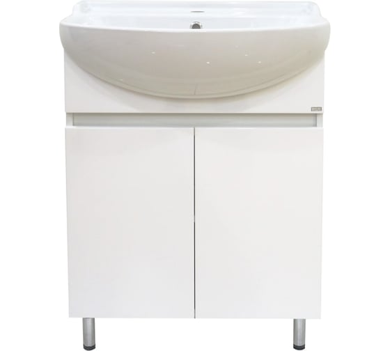 Изображение товара Напольная прямая тумба Misty Амур - 60 ПВХ Э-Аму01060-011Н