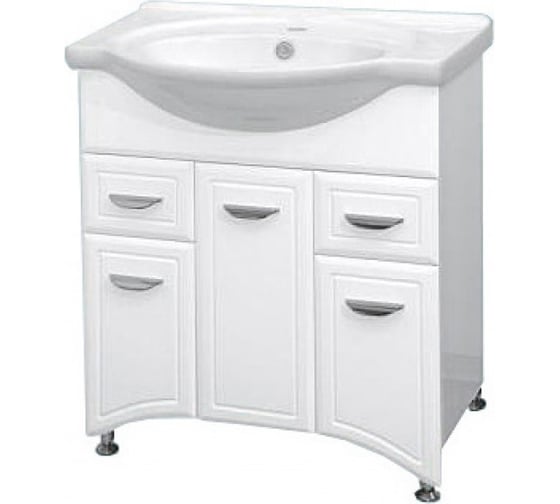 Изображение товара Тумба Misty Дрея - 76 с двумя ящиками Э-Дре01076-012Я