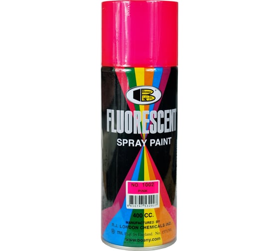 Изображение товара Специальная флюоресцентная краска Bosny розовый 1002