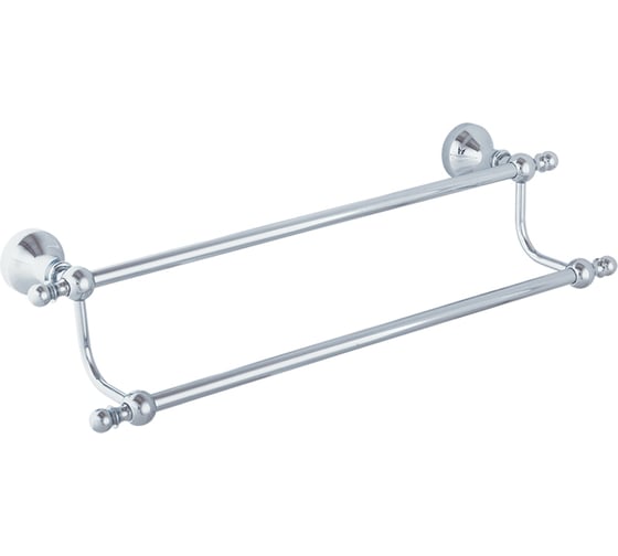 Изображение товара Двойной полотенцедержатель Veragio Gialetta 45 см, хром VR.GIL-6422.CR