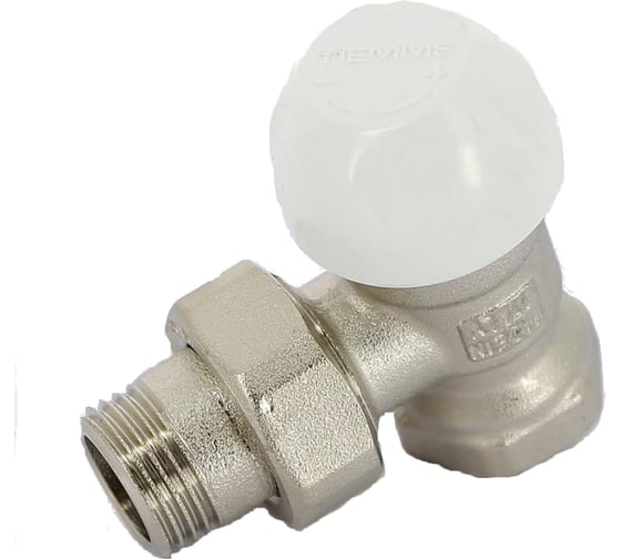 Изображение товара Угловой вентиль Tiemme НВ 1/2', с разъемным соединением, под стальные трубы 3260038