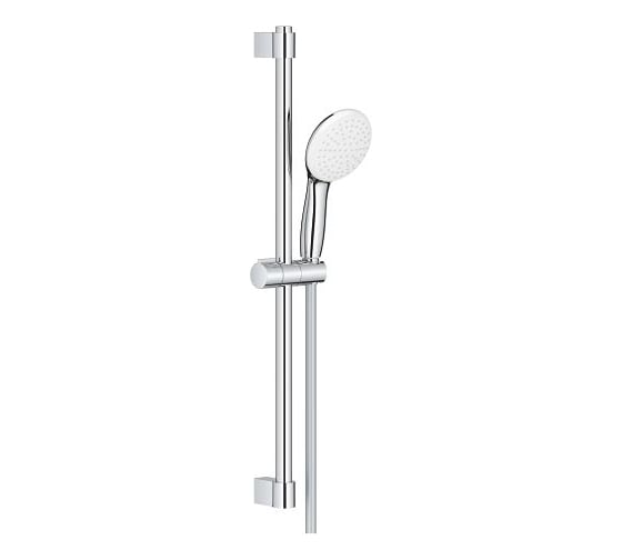Изображение товара Душевой гарнитур GROHE 27853003 Tempesta 110, 1 режим струи, 16.6 л/мин, душевая штанга 600 мм, шланг 1750 мм, хром (замена 27853001) 00000136677