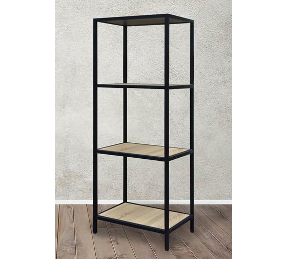 Изображение товара Стеллаж ТДВ Лофт-5 510x1340x360 дуб cонома 1801070