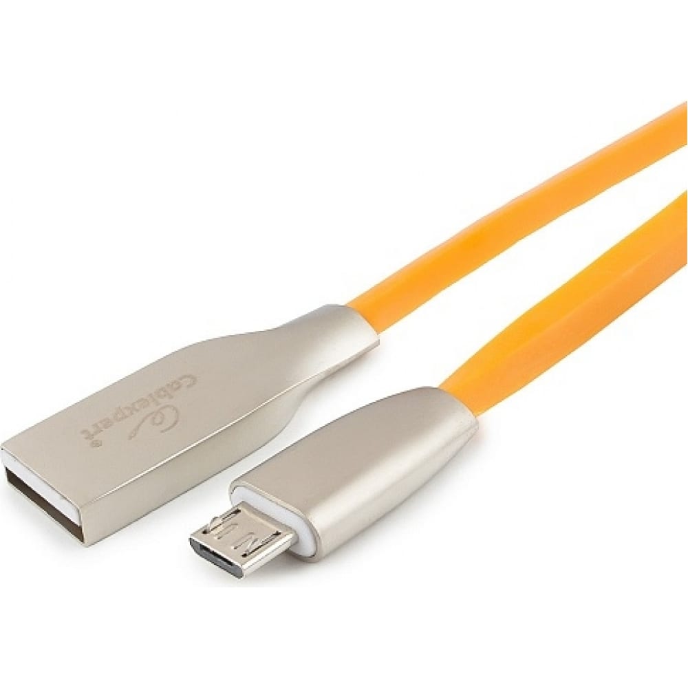 Кабель Cablexpert кабель usb liberty project micro в оплетке оранжевый