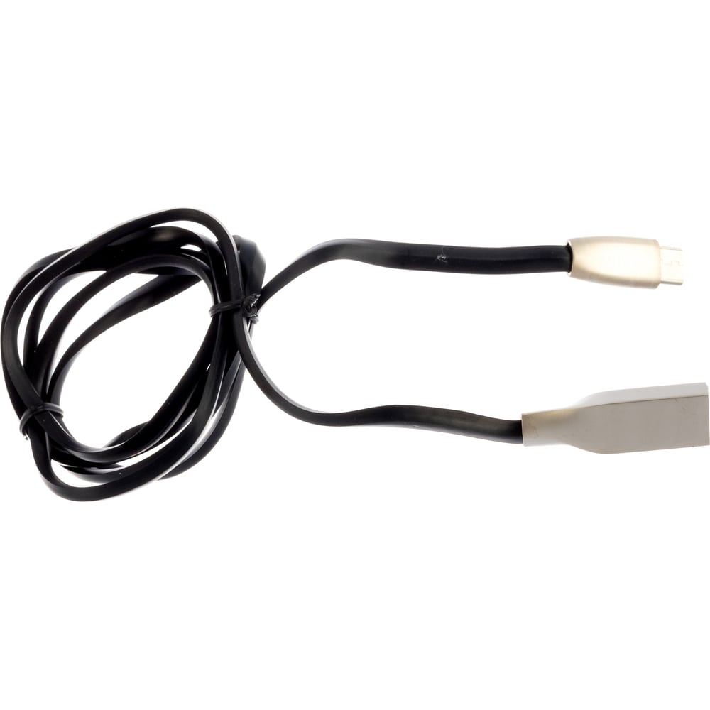 фото Кабель usb cablexpert usb 2.0 am/type-c, серия gold, длина 1м, блистер, черный cc-g-usbc01bk-1m