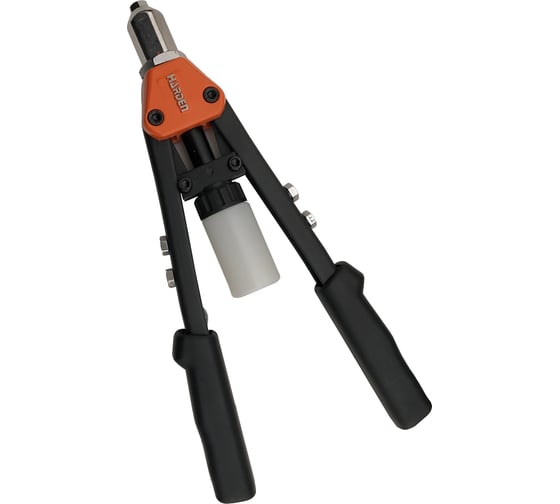 Изображение товара Заклепочник HARDEN двуручный, индустриальный, 420 мм, для заклепок 2.4, 3.2, 4.0, 4.8, 6.4 610115