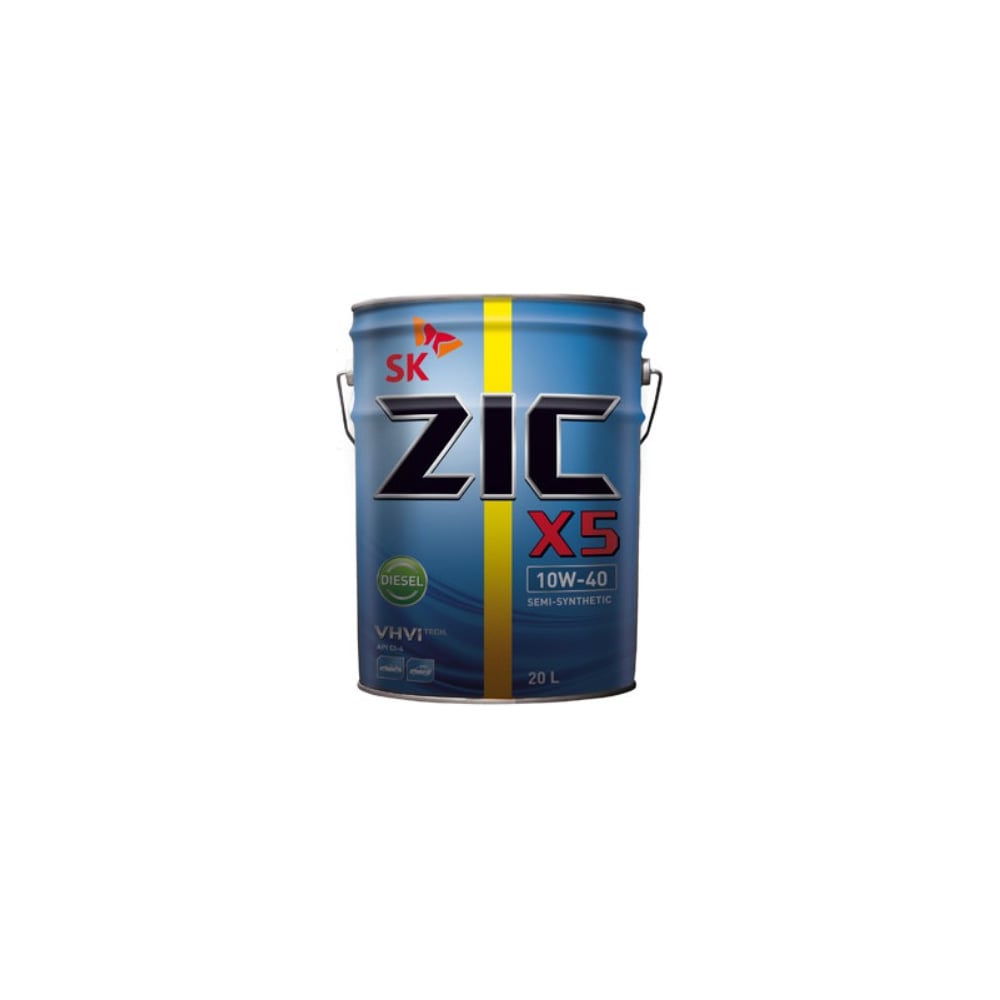 Полусинтетическое масло для дизельных двигателей легковых авто zic
