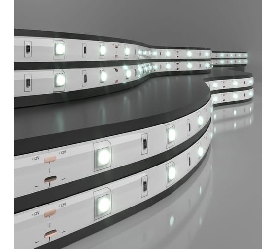 Изображение товара Светодиодная лента Elektrostandard 30Led, 7,2W, IP65, 6500K, холодный белый, 5050, 12V, 30L a027834