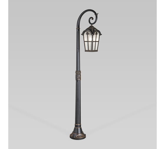 Изображение товара Садово-парковый светильник Elektrostandard GL 1001F Mira F, черное золото a047187