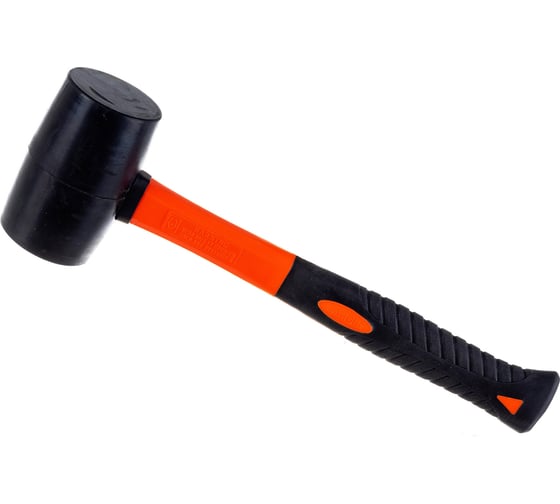 Изображение товара Киянка HARDEN резиновая, черная, фибергласовая ручка, 500 гр. 590415