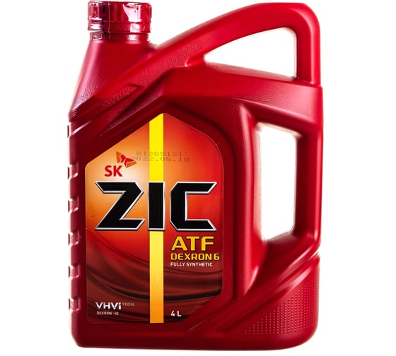 Изображение товара Масло (ATF Dexron 6; 4 л; GM) для автоматических трансмиссий ZIC 162630