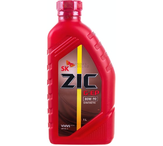 Изображение товара Масло синтетическое (G-EP 80w90; GL-4; 1 л) для MКПП  ZIC 132625