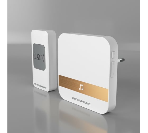 Изображение товара Беспроводной звонок Elektrostandard DBQ24M WL 52M IP44 Белый a047173