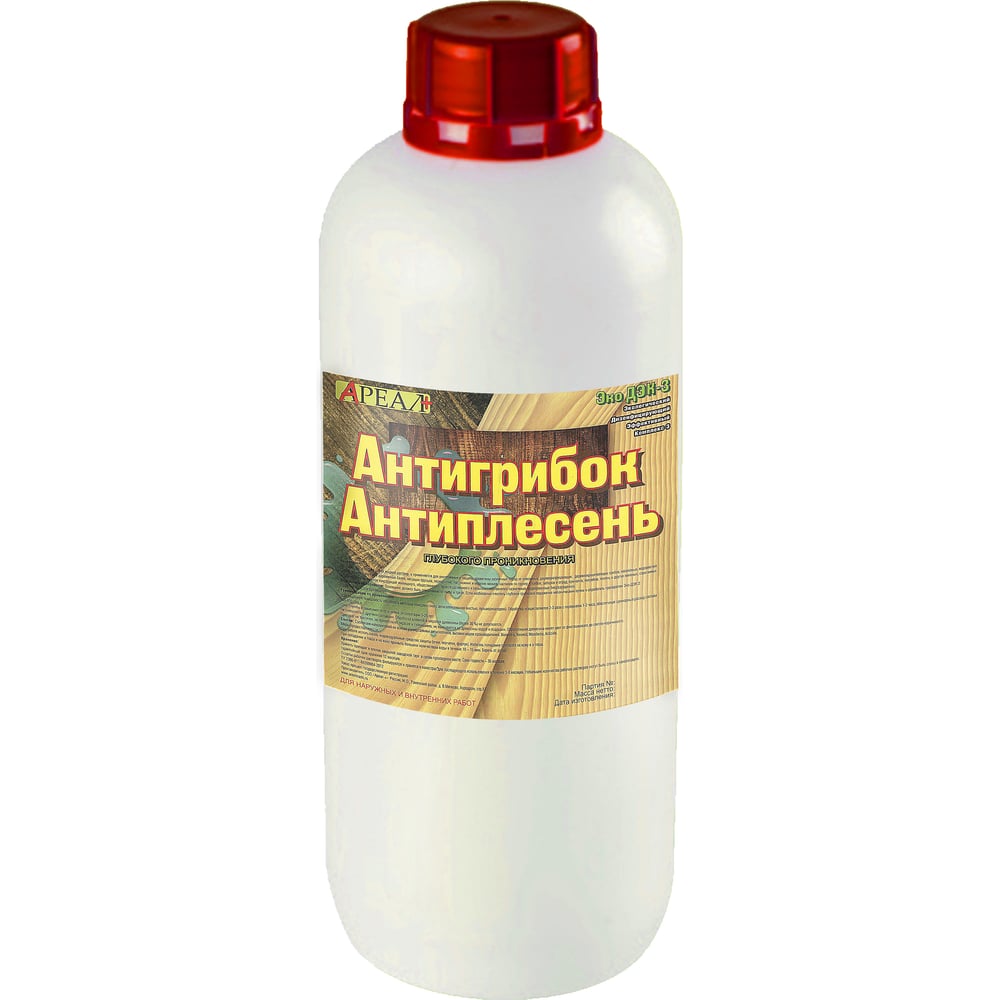Антисептическая пропитка по дереву Ареал+ пропитка водная огнебиозащита i группы neomid 5 кг