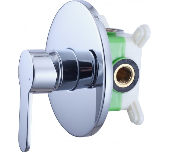 Изображение товара Встроенный смеситель Swedbe Platta 1 функциональный, в монтажном боксе 5523