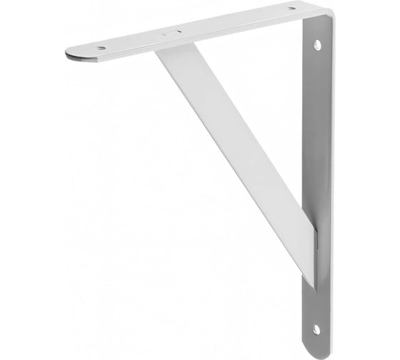 Изображение товара Уголок-кронштейн STAYER MASTER усиленный 300x200x30x4мм белый 37422-1 37422-1