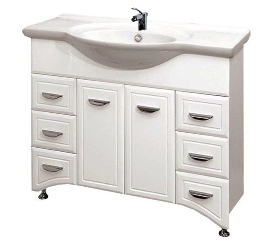 Изображение товара Тумба Misty Дрея -105 шесть ящиков Э-Дре01105-016Я