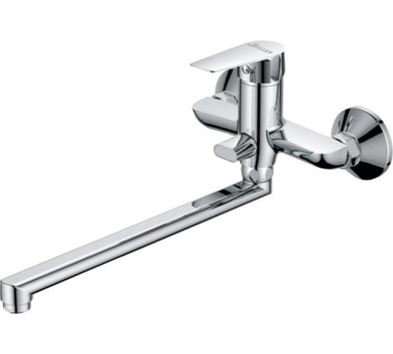 Изображение товара Смеситель для ванны Zollen Korbach длинный излив 350 мм, картридж 35 мм KR62411541 447993