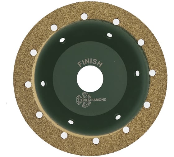 Изображение товара Чашка по дереву плоская Grand шаг 5 Finish 125 мм TRIO-DIAMOND 390005