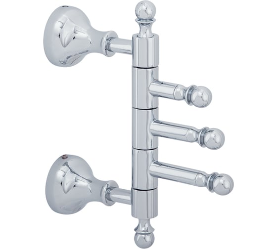 Изображение товара Поворотный крючок Veragio GIALETTA тройной, хром VR.GIL-6435.CR