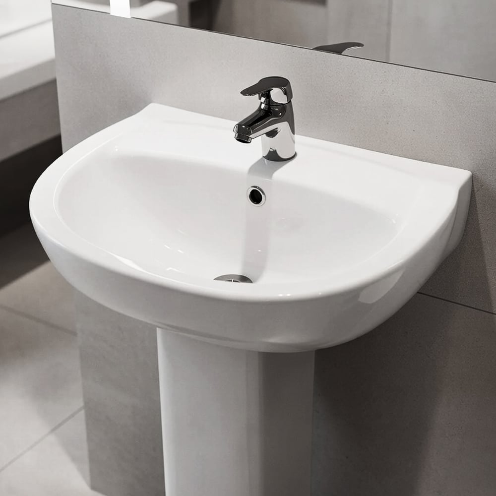 Изображение товара Умывальник Santeri Версия 57 ВОРОТЫНСК 429449 131115S0011B0 белый санфарфор классика