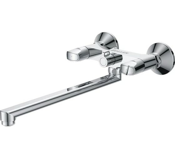 Изображение товара Смеситель для ванны Zollen Minden с аксессуарами, длинный излив 350 мм MI62420941 447994