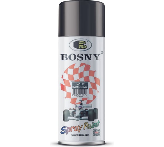 Изображение товара Универсальная краска Bosny темно-серый RAL7016 17