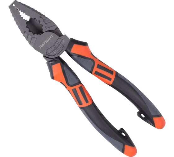 Изображение товара Пассатижи PATRIOT Expert PCP 180, Cr-V, TPR-рукоятка, 180мм 350004010