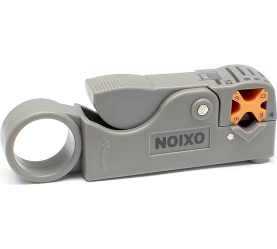 Изображение товара Инструмент для зачистки коаксиального кабеля OXION RG-58, RG-59, RG-6, блистер, OX-TL06PB