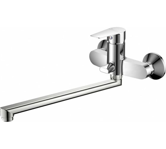 Изображение товара Смеситель для ванны Zollen Bergen длинный излив 350 мм, картридж 35 мм BE62610141 443368