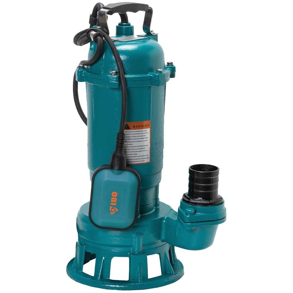 Изображение товара Фекальный насос IBO CTR 1500 мощностью 1500 Вт с защитой IP68