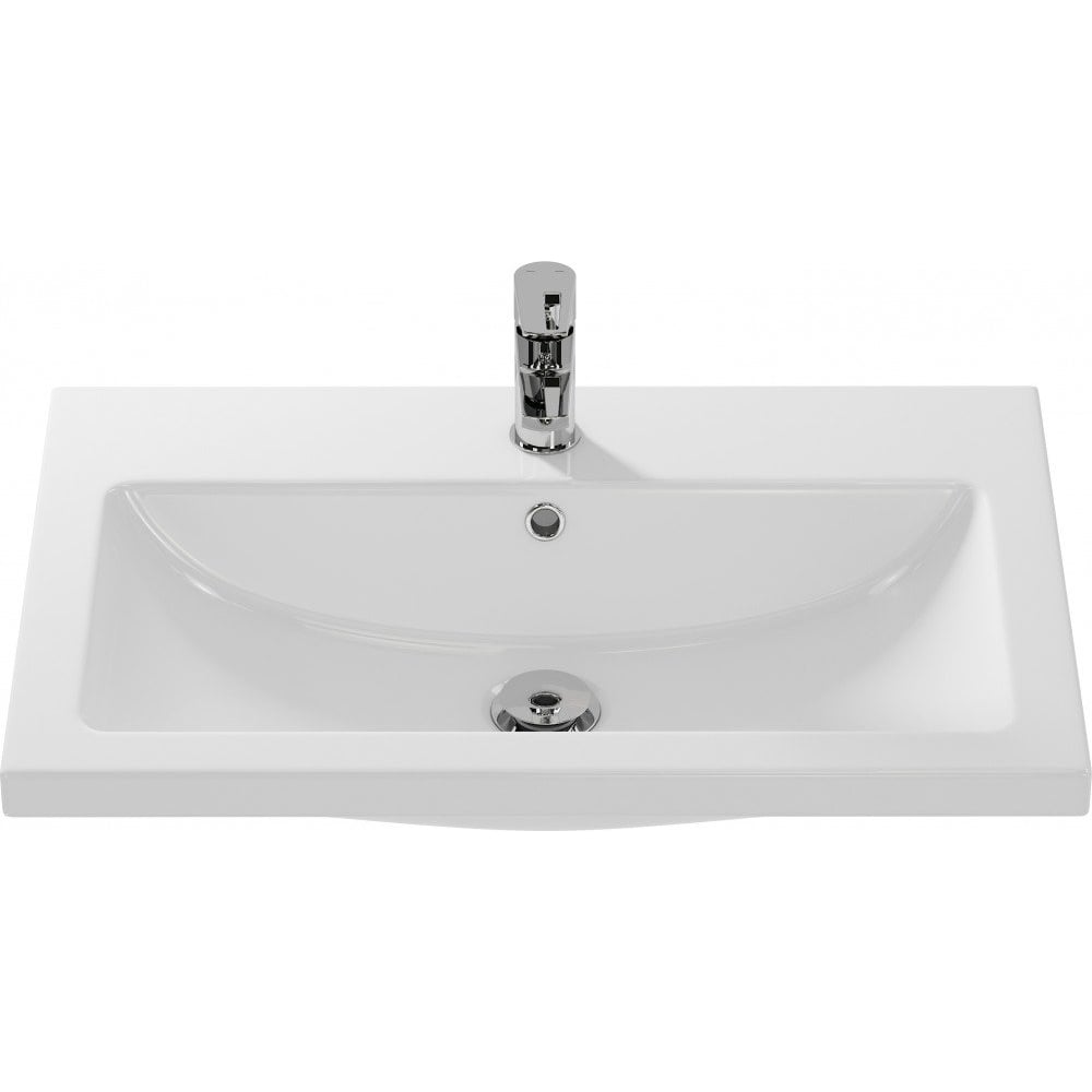 Изображение товара Мебельный умывальник Emmy Como 70 Cersanit белый санфаянс современный стиль