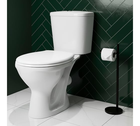 Изображение товара Унитаз-компакт Santeri PRO, г/в, 1-реж, сид. ППВОРОТЫНСК 450922 023-3063 1P2155S0000BF