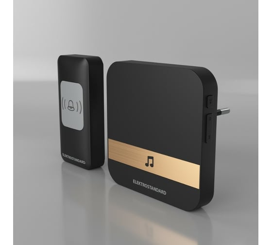 Изображение товара Беспроводной звонок Elektrostandard DBQ24M WL 52M IP44 Черный a047172