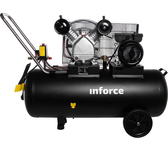 Изображение товара Ременной компрессор (100 л; 10 бар; 510 л/мин) Inforce BCX-100L 04-06-31