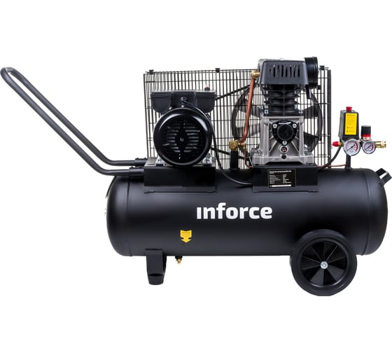 Изображение товара Ременной компрессор (50 л; 8 бар; 450 л/мин) Inforce BCX-50L 04-06-30