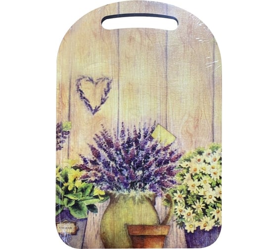 Изображение товара Доска разделочная МУЛЬТИДОМ "Прованс", размер 29x18,5 см МБ18-396