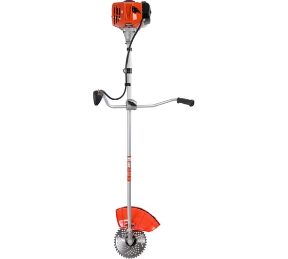 Изображение товара Бензиновый триммер 3 л.с., леска/нож/диск, леска 2,4 мм, Gigant GSAF-16