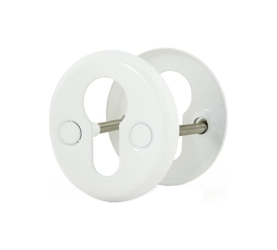 Изображение товара Накладка на цилиндр Marlok 016pz WW белая, диаметр 55 мм 002858