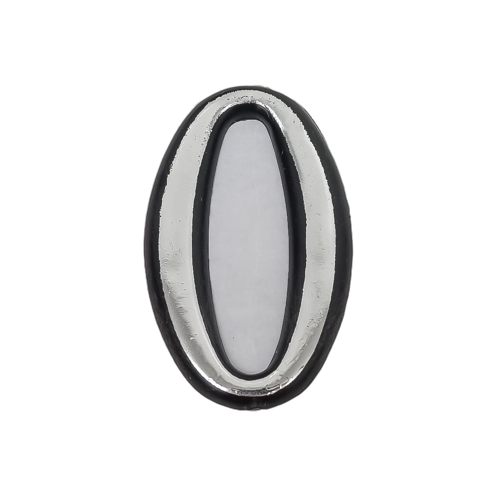 Изображение товара Номер дверной Marlok 0 пластик, CP хром 027311