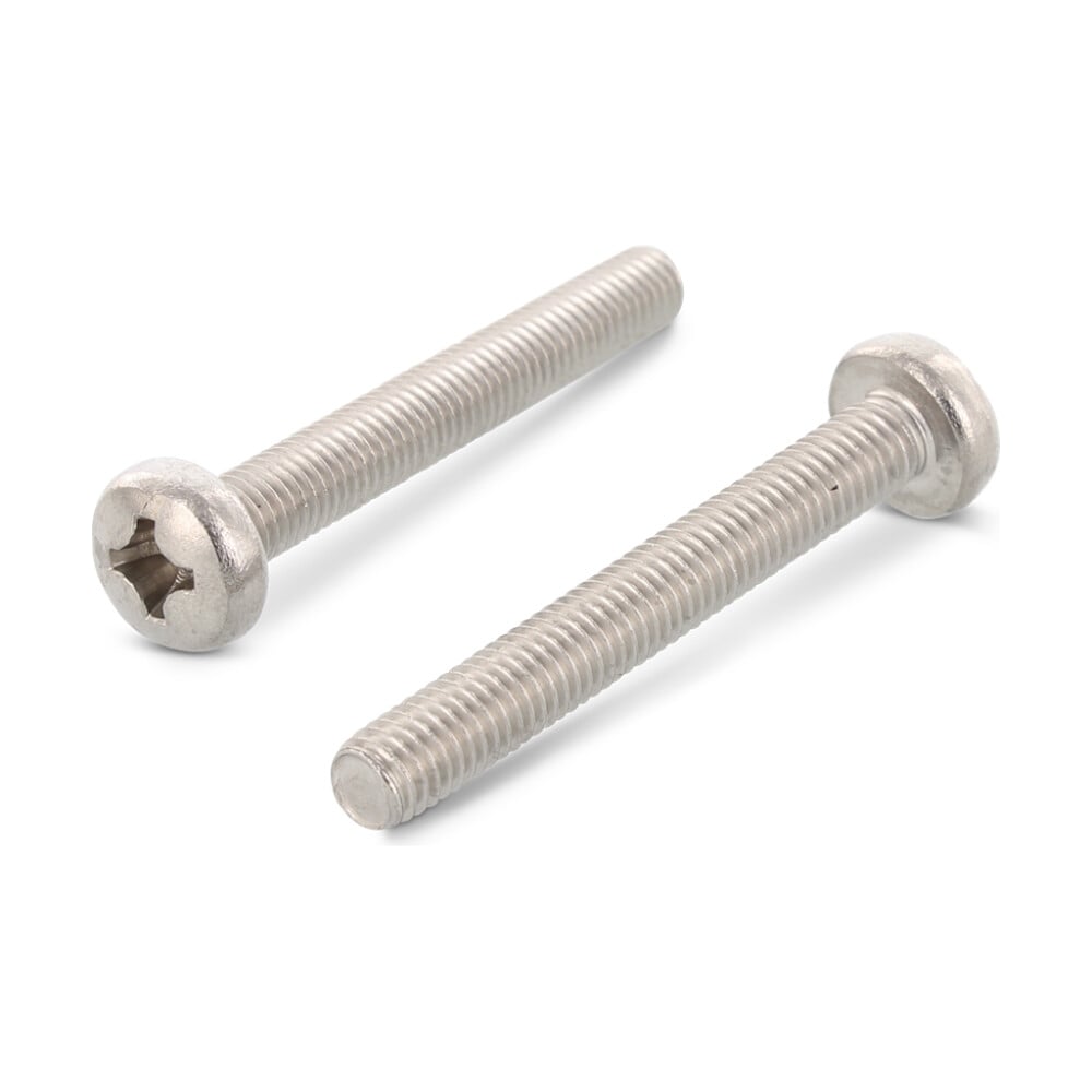 Изображение товара Винт Metiz-A2 DIN 7985M4x20 мм нержавеющий с крестообразной головкой 10 шт