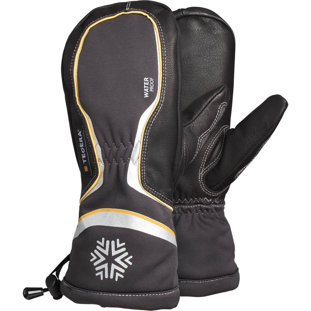 фото Утепленные перчатки из натуральной кожи на зимней подкладке tegera, размер 10 7794-10