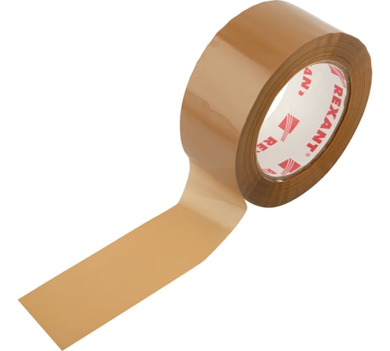 Изображение товара Упаковочная клейкая лента REXANT 48 мм х 50 мкм, коричневый, 6 рулонов по 150 м 09-4214