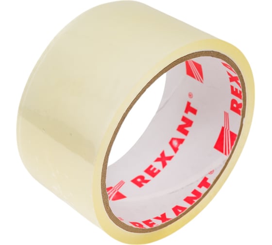 Изображение товара Упаковочная клейкая лента REXANT 48 мм х 50 мкм, прозрачный, 6 рулонов по 36 м 09-4201