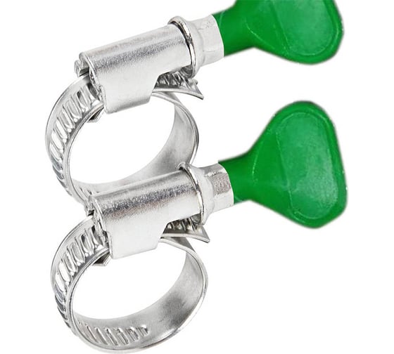 Изображение товара Кабельная стальная хомут-стяжка червячная с ключом REXANT W 10-16 мм, 50 шт. 07-0610-1